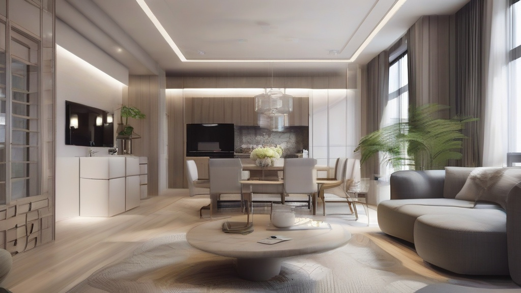 大户型客厅轻奢风装修指南：打造高级感与实用性的完美平衡