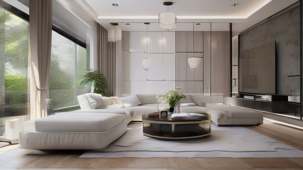 现代简约客厅装修全攻略：照明与软装的黄金法则