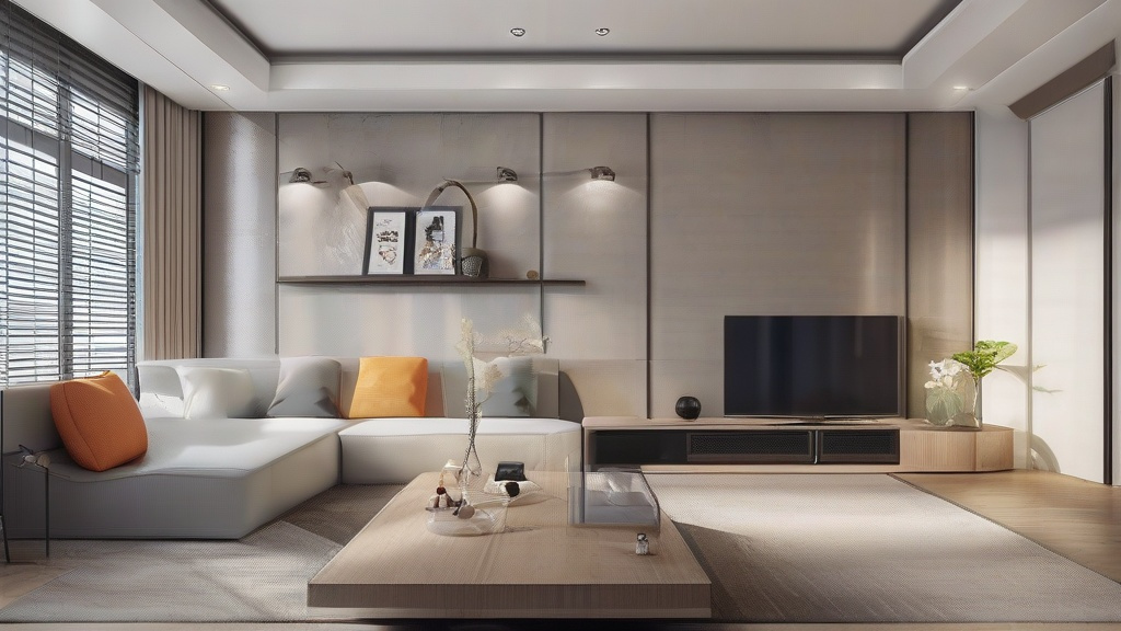 大户型客厅装修指南：现代简约风+色彩照明全攻略