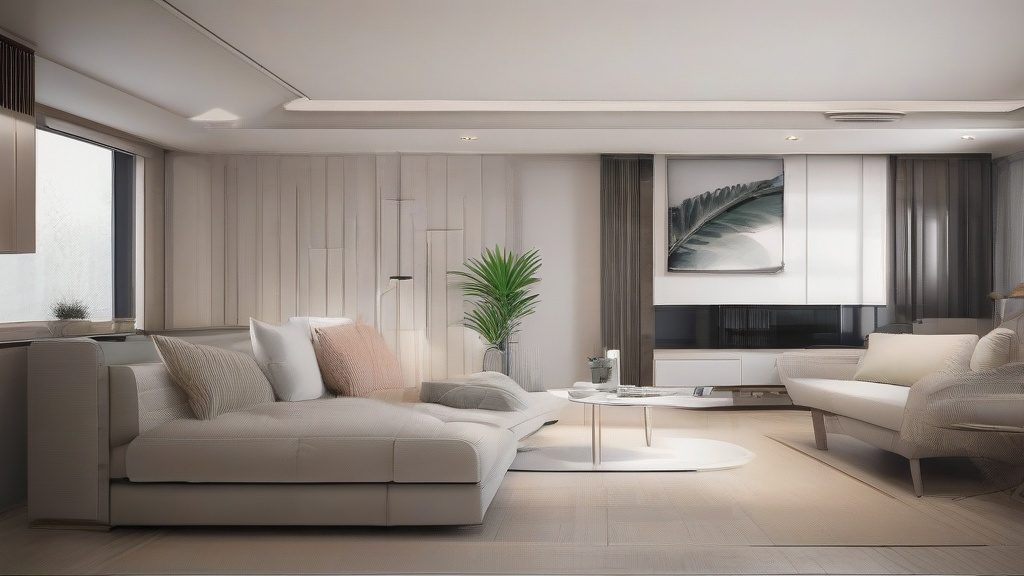 客厅装修全攻略：工业风与轻奢风的碰撞，照明与软装的完美融合