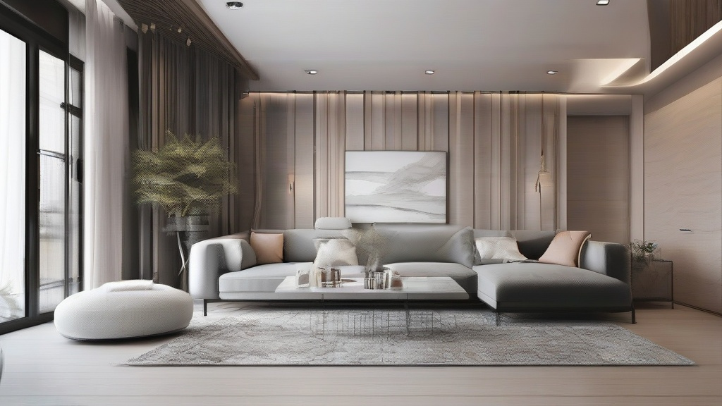 小户型客厅新中式装修指南：墙面装饰的巧思与空间魔法