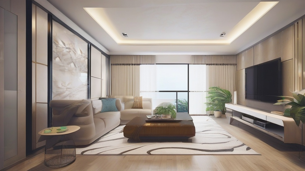 大户型阳台中式装修指南：吊顶设计与空间美学融合术