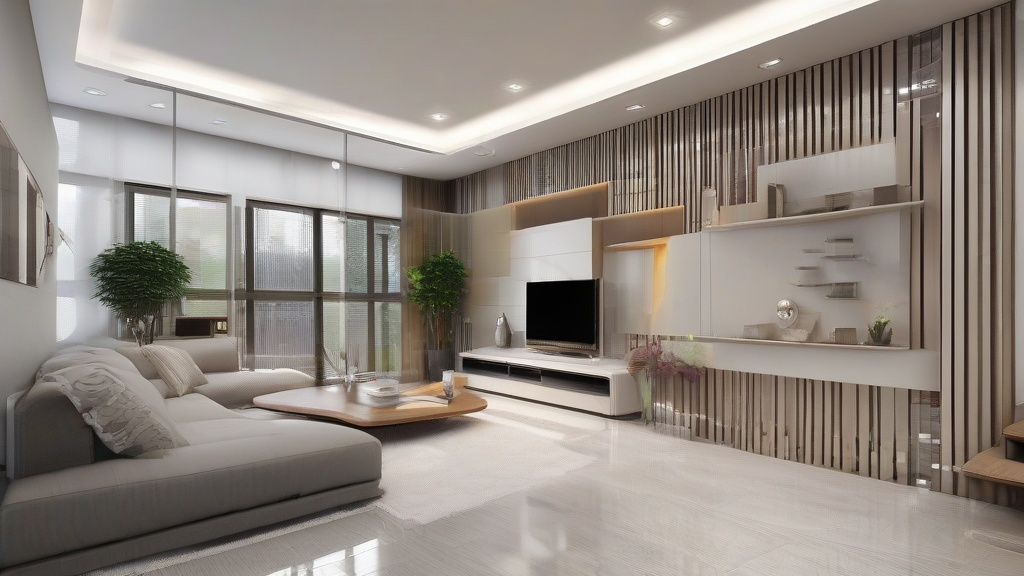 小户型客厅装修全攻略：墙面、瓷砖与收纳的黄金法则