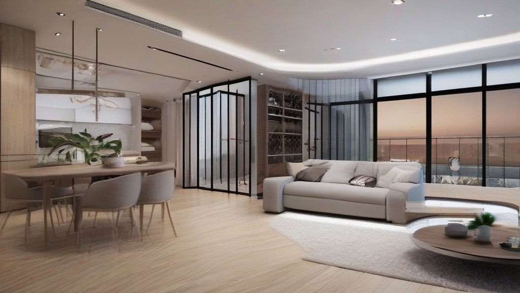 小户型新中式玄关装修指南：灯光与软装打造诗意入口