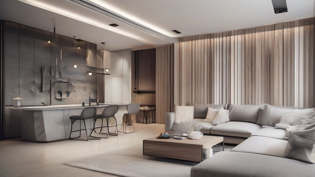 轻奢风客厅装修全攻略：墙面、灯光、收纳的黄金法则