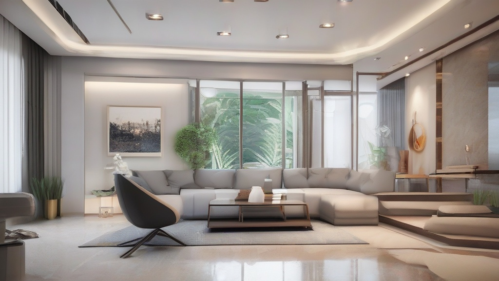 新中式大户型客厅装修指南：软装与地板的完美融合术